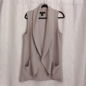 Rachel Zoe Long Tan Vest